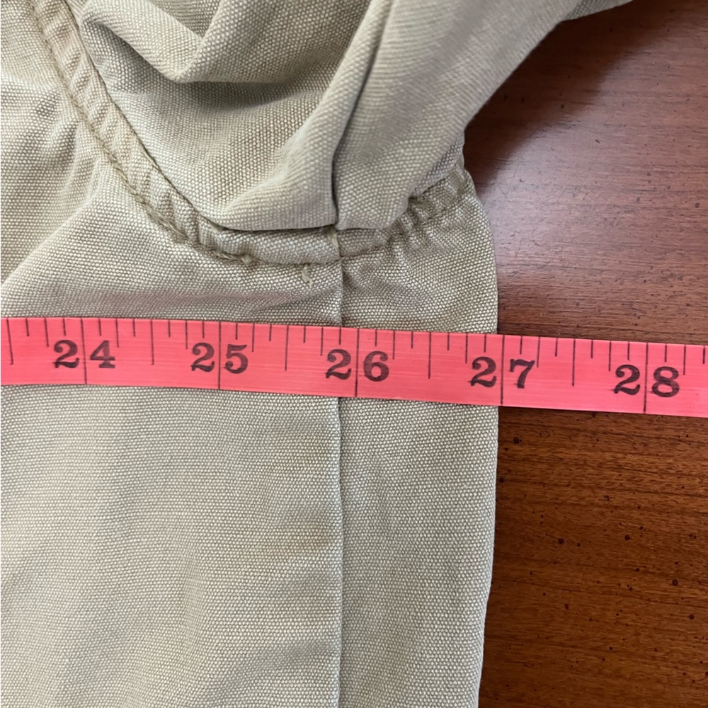 Sperry Top-Sider Khaki Canvas Chore Jacket | Menβs L Utility Field Coat - Picture 14 of 15